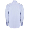 Light Blue - Back - Kustom Kit Mens Executive Oxford Long-Sleeved Shirt