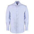 Light Blue - Front - Kustom Kit Mens Executive Oxford Long-Sleeved Shirt