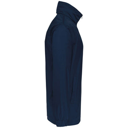 Navy - Side - Karben Mens Lined Windbreaker