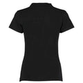 Black - Back - Kustom Kit Womens-Ladies Corporate V Neck Top