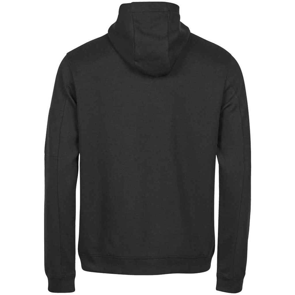 Black - Back - Tee Jays Mens Athletic Hoodie
