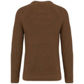 Toffee - Back - Native Spirit Mens Chunky Knit Sweatshirt