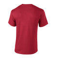 Heather-Cardinal - Back - Gildan Unisex Adult Heather Ultra Cotton T-Shirt