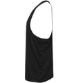 Black - Side - Tombo Mens Muscle Vest Top