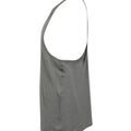 Grey Marl - Side - Tombo Mens Muscle Vest Top