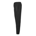 Black - Side - Tee Jays Mens Ribber Interlock Jogging Bottoms