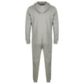 Grey - Back - SF Unisex Adult Heather All-In-One Nightwear