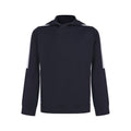 Navy-White - Front - Finden & Hales Childrens-Kids Team Contrast Hoodie