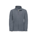 Convoy Grey - Front - Russell Childrens-Kids Fleece Jacket