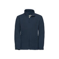 French Navy - Front - Russell Childrens-Kids Fleece Jacket