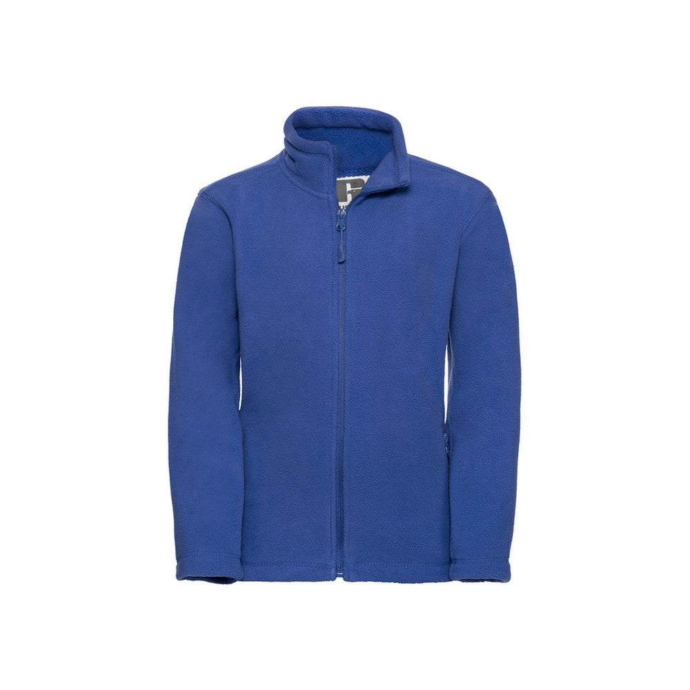 Royal Blue - Front - Russell Childrens-Kids Fleece Jacket