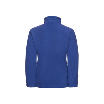 Royal Blue - Back - Russell Childrens-Kids Fleece Jacket