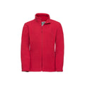 Classic Red - Front - Russell Childrens-Kids Fleece Jacket
