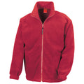 Red - Front - Result Mens Polartherm Fleece Jacket