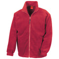 White - Front - Result Mens Polartherm Fleece Jacket