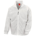 White - Front - Result Mens Polartherm Fleece Jacket