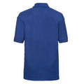 Bright Royal Blue - Back - Russell Childrens-Kids Pique Polo Shirt