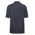 French Navy - Back - Russell Childrens-Kids Pique Polo Shirt