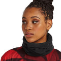 Black - Back - Beechfield Unisex Adult Morf Microfleece Neck Warmer