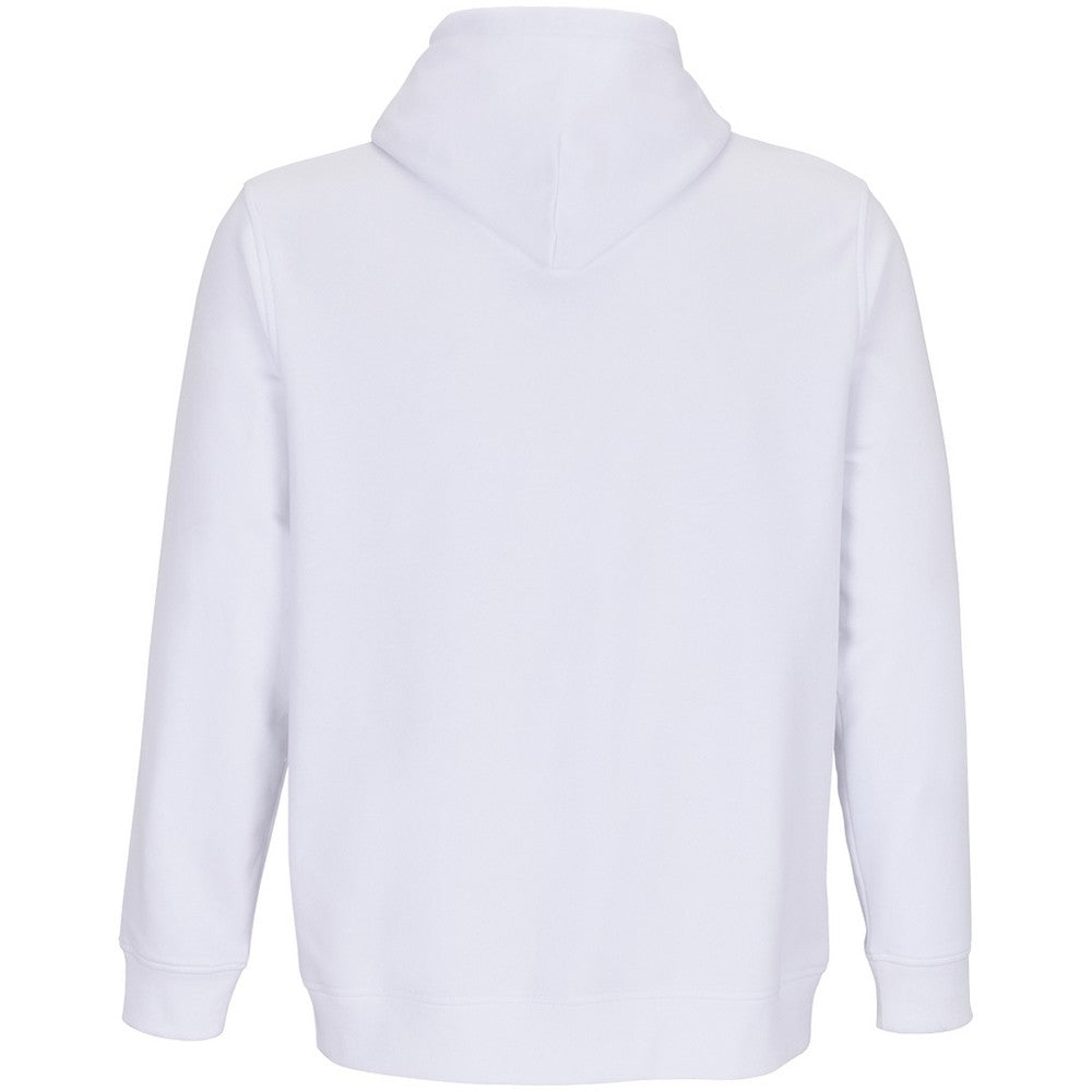 White - Back - SOLS Unisex Adult Calipso Full Zip Hoodie