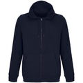 French Navy - Front - SOLS Unisex Adult Calipso Full Zip Hoodie