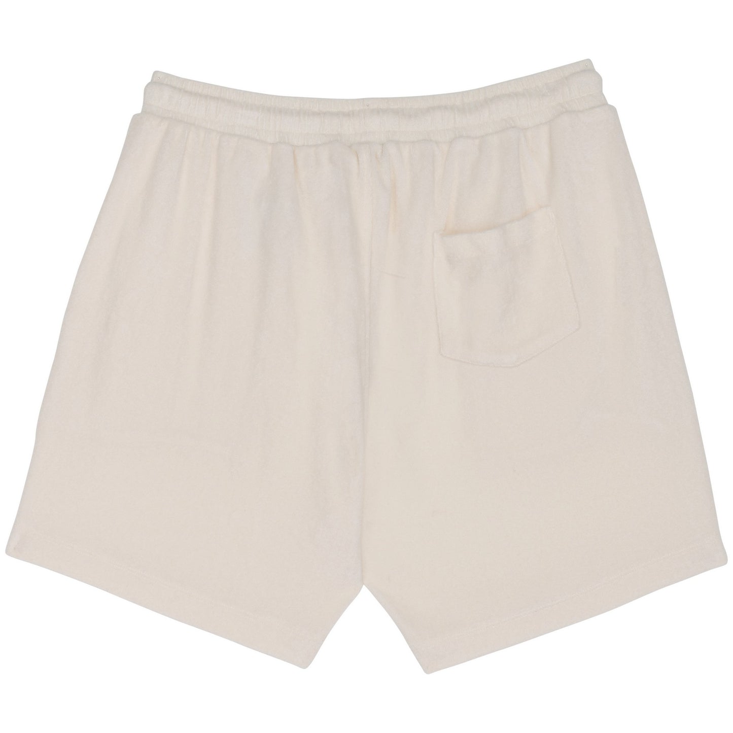 Ivory - Back - Native Spirit Mens Terry Towel Shorts