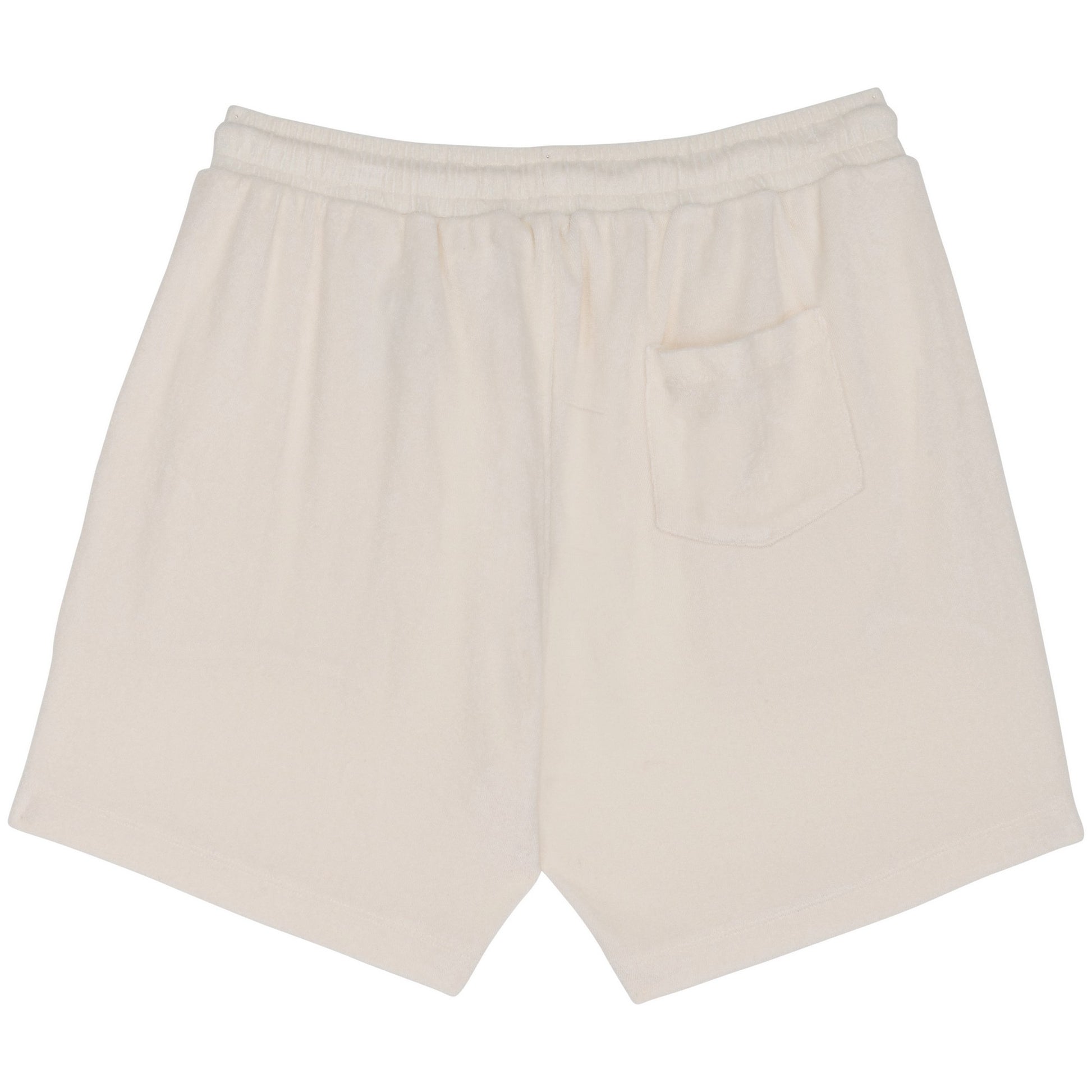 Ivory - Back - Native Spirit Mens Terry Towel Shorts