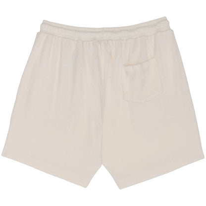Ivory - Back - Native Spirit Mens Terry Towel Shorts
