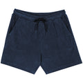 Navy - Front - Native Spirit Mens Terry Towel Shorts