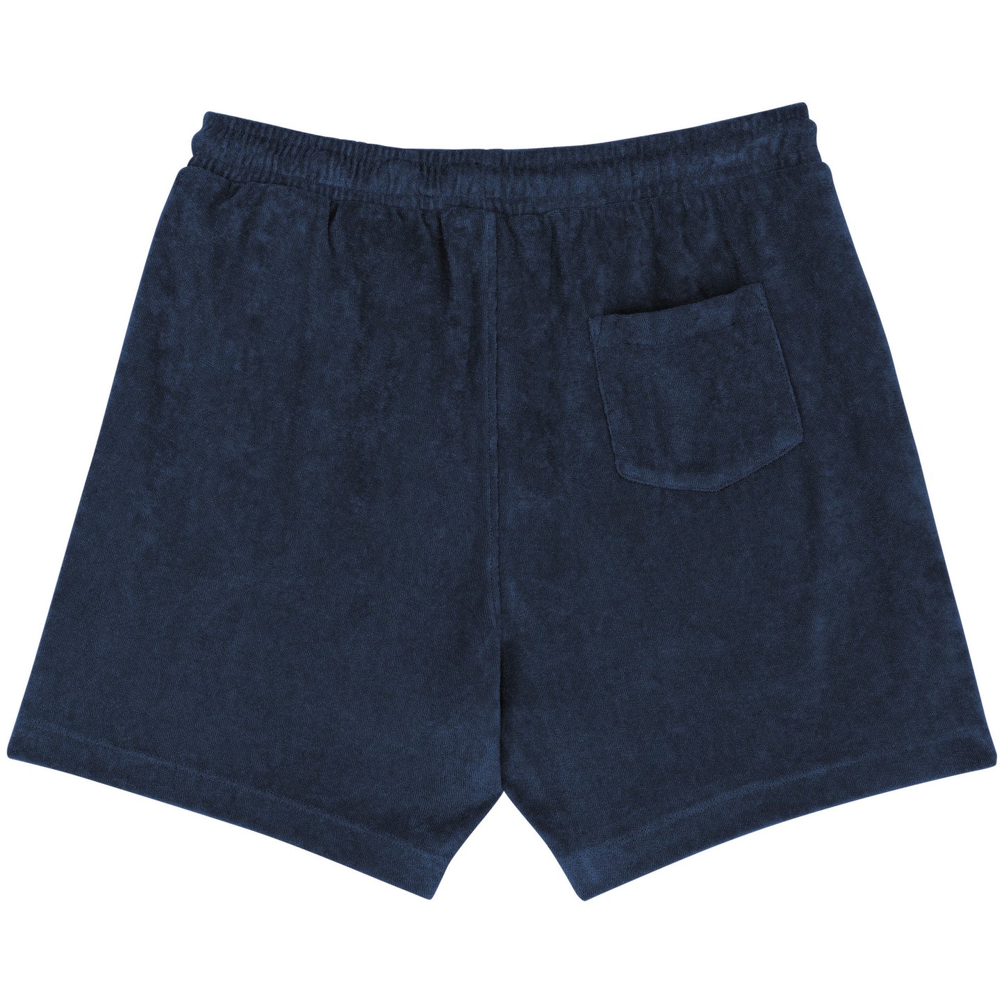 Navy - Back - Native Spirit Mens Terry Towel Shorts