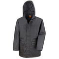 Black - Side - WORK-GUARD by Result Mens Platinum Managers Soft Shell Jacket
