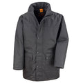 Black - Front - WORK-GUARD by Result Mens Platinum Managers Soft Shell Jacket