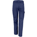 Navy - Back - WORK-GUARD by Result Unisex Adult Sabre Stretch Work Trousers