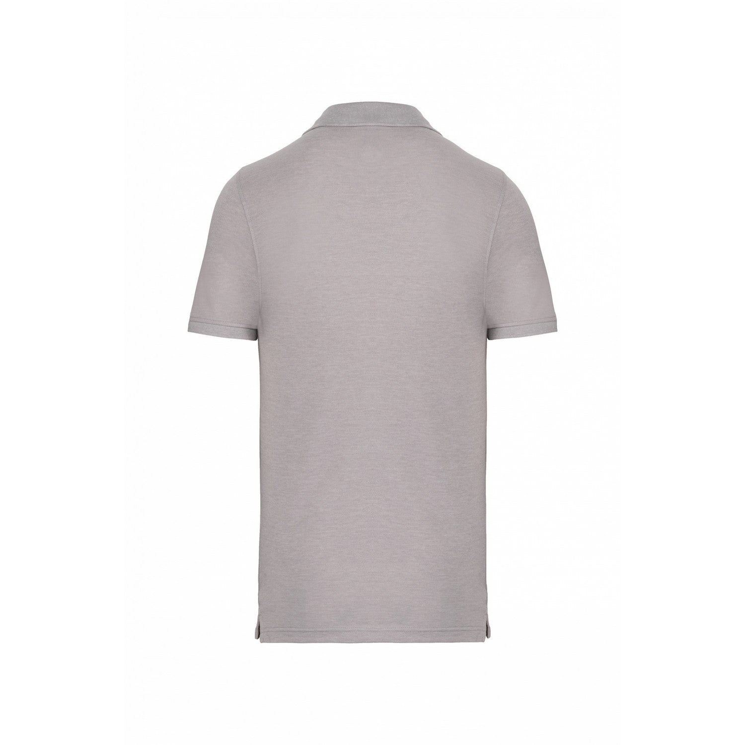 Oxford Grey - Back - Kariban Mens Pique Anti-Bacterial Polo Shirt