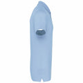 Sky Blue - Side - Kariban Mens Pique Anti-Bacterial Polo Shirt
