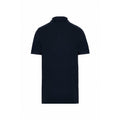 Navy - Back - Kariban Mens Pique Anti-Bacterial Polo Shirt