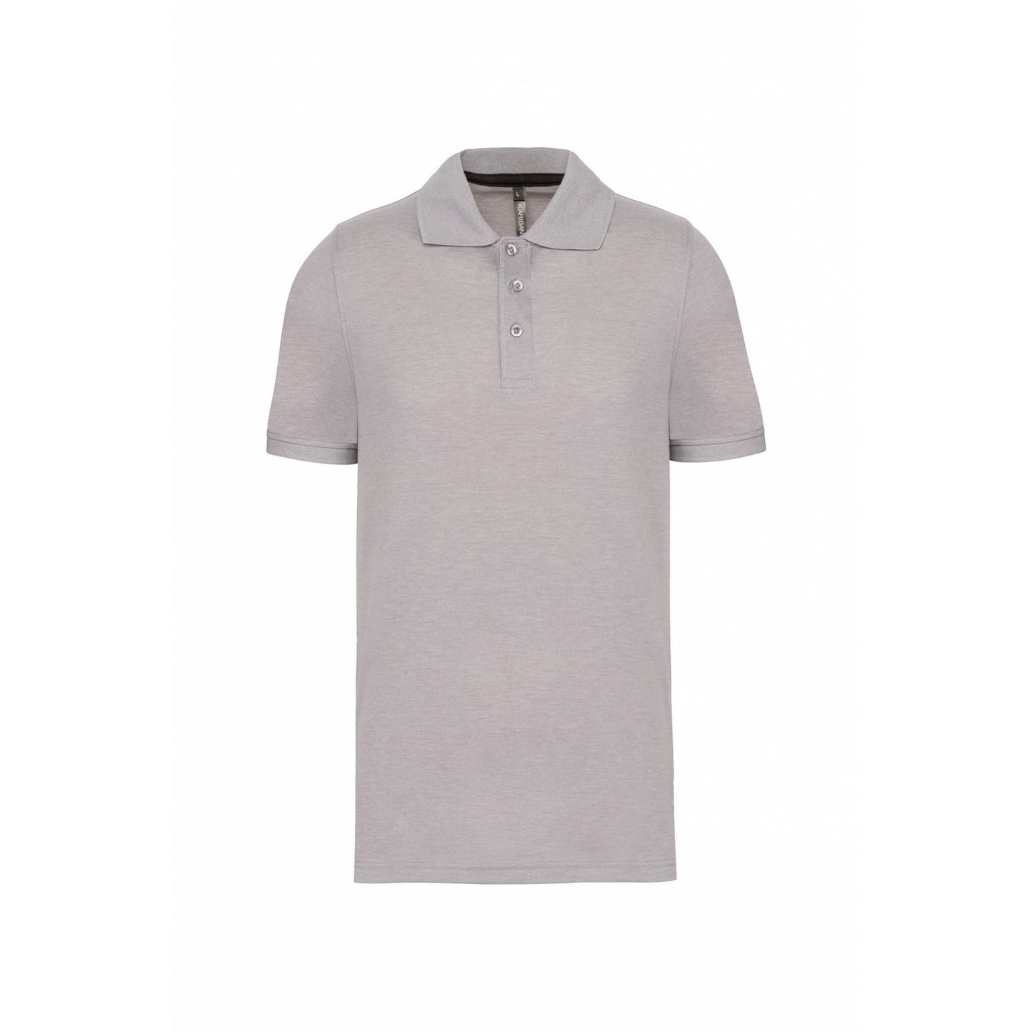 Oxford Grey - Front - Kariban Mens Pique Anti-Bacterial Polo Shirt