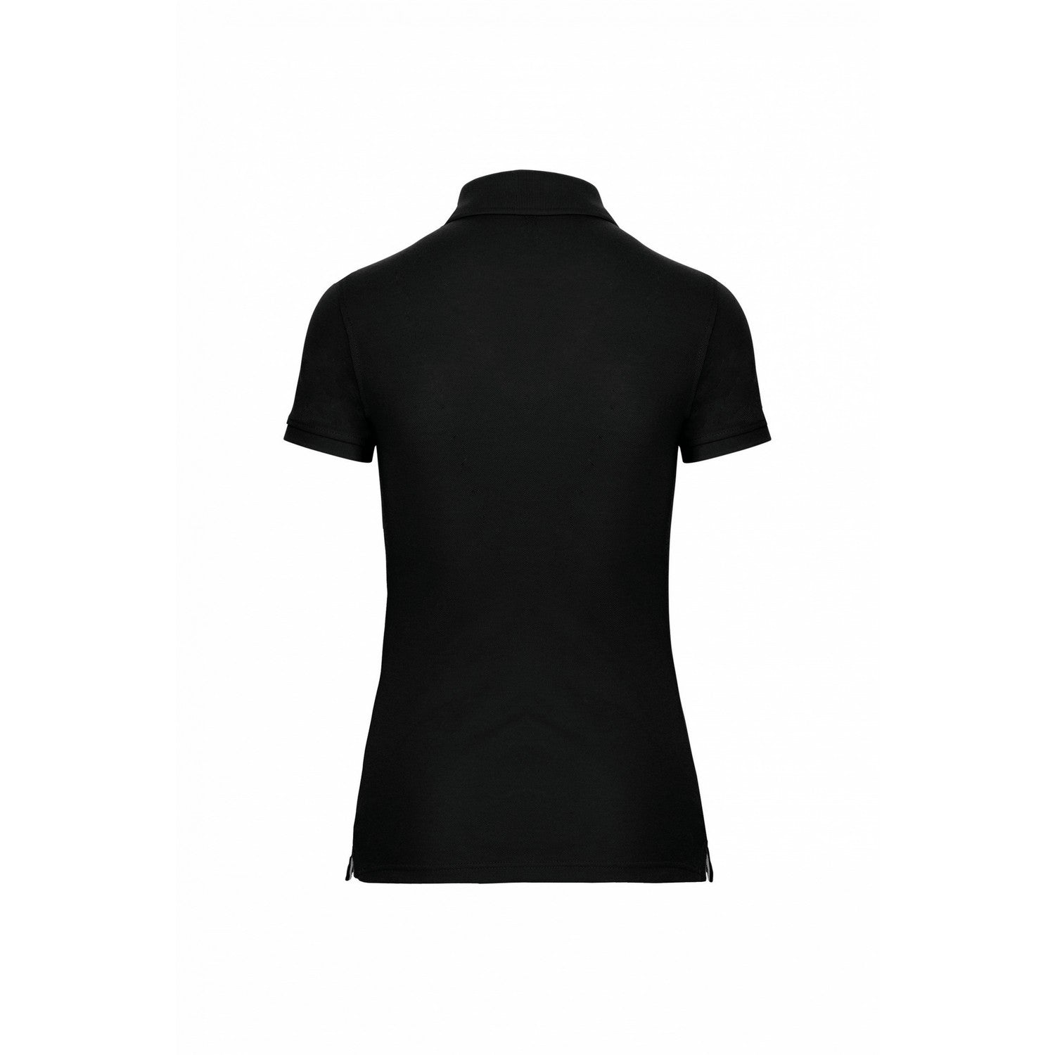 Black - Back - WK. Designed To Work Womens-Ladies Pique Anti-Bacterial Polo Shirt
