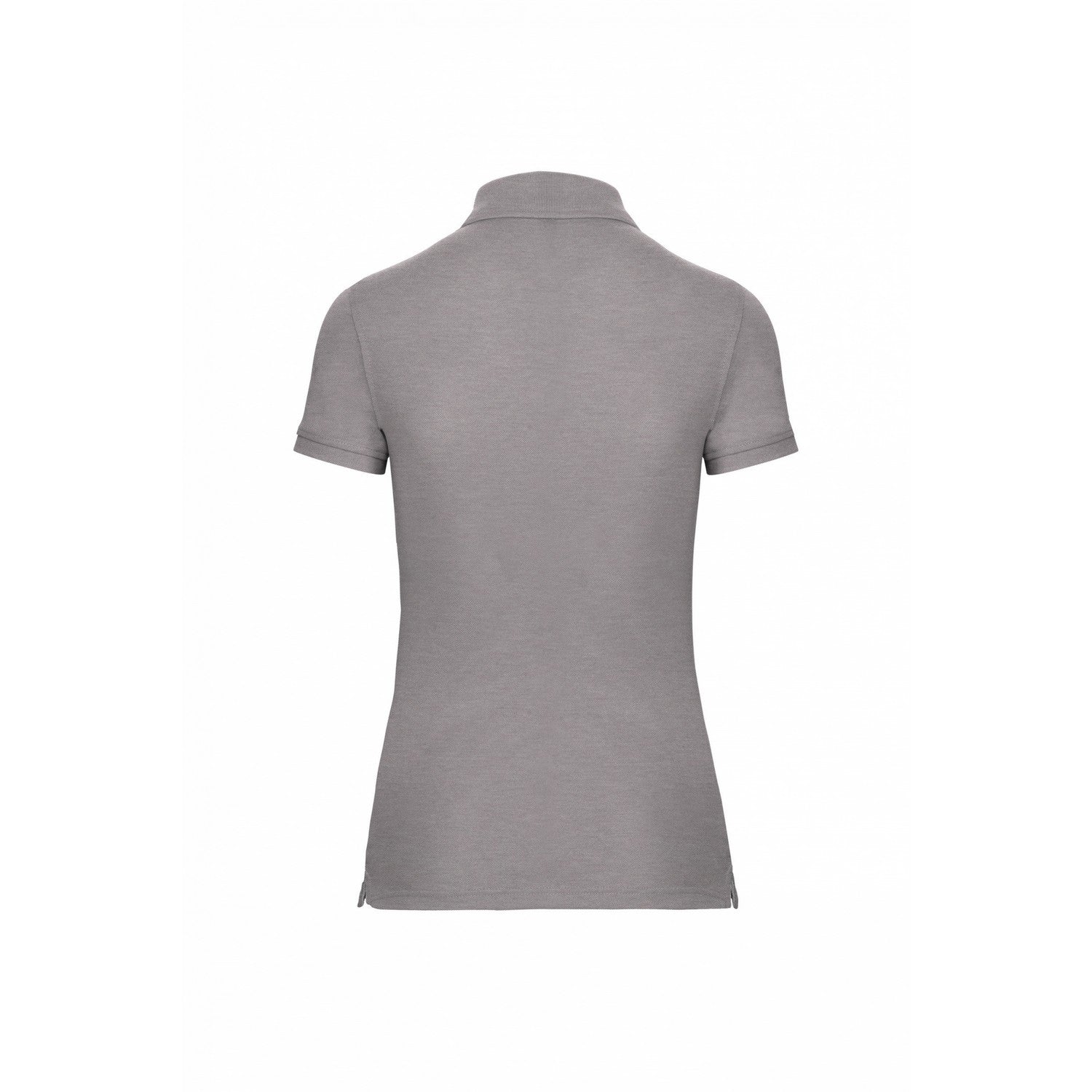 Oxford Grey - Back - WK. Designed To Work Womens-Ladies Pique Anti-Bacterial Polo Shirt