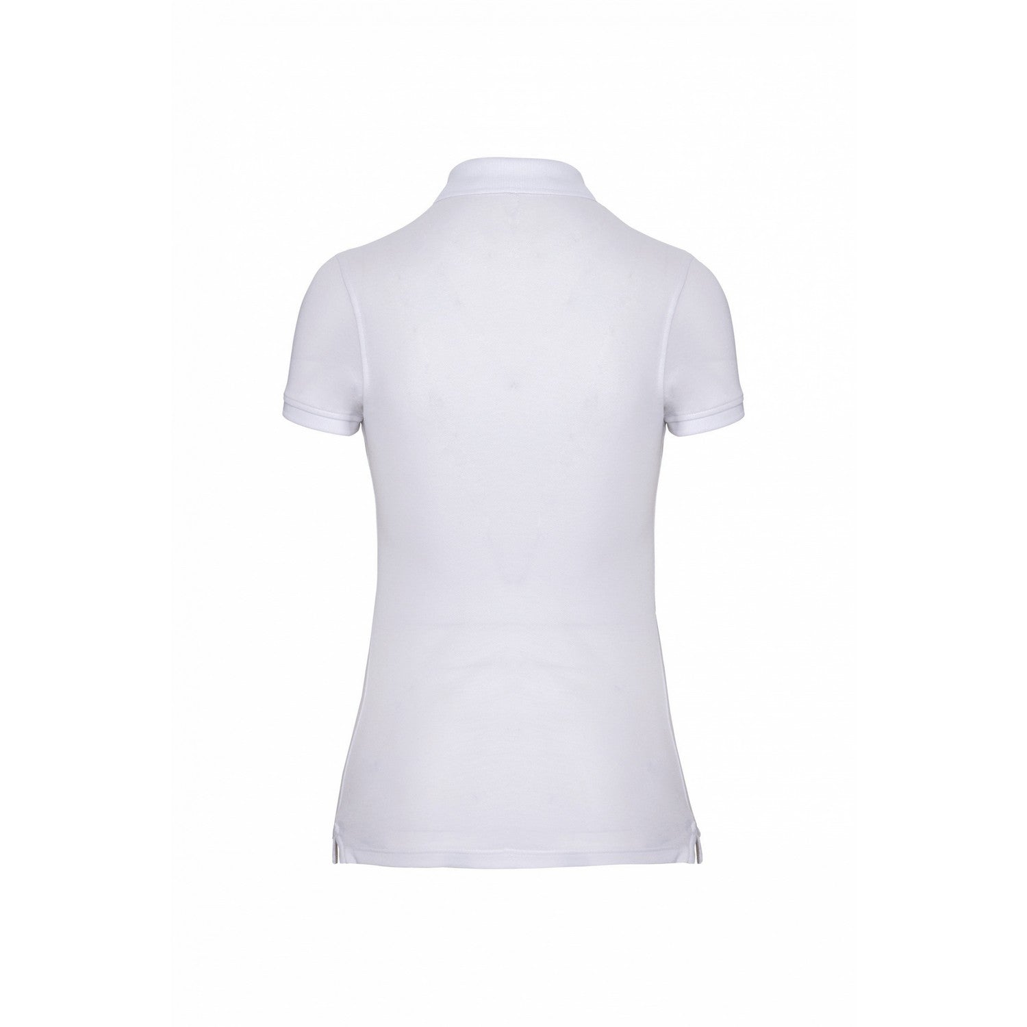 White - Back - WK. Designed To Work Womens-Ladies Pique Anti-Bacterial Polo Shirt