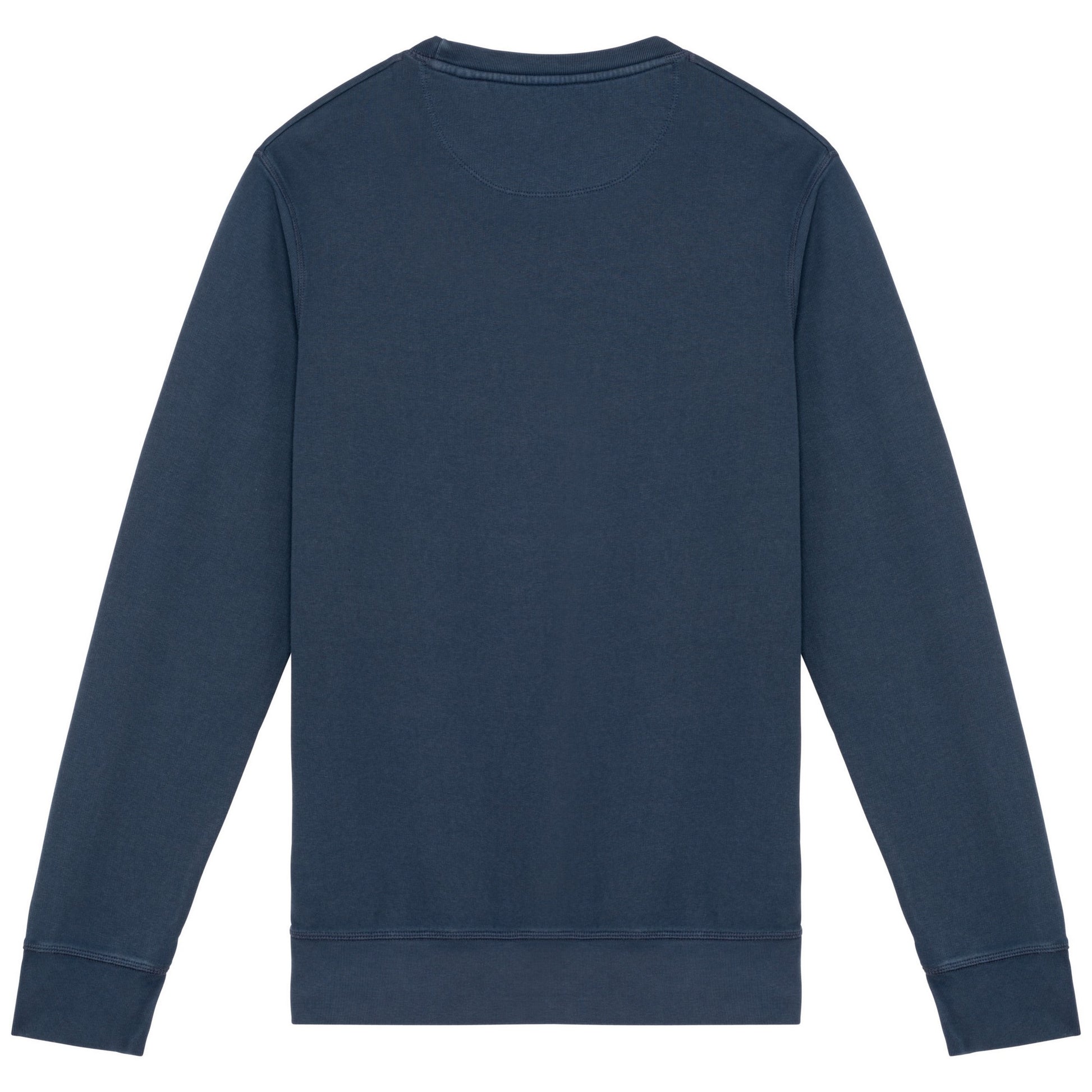 Washed Navy - Back - Native Spirit Unisex Adult French Terry Sweatshirt