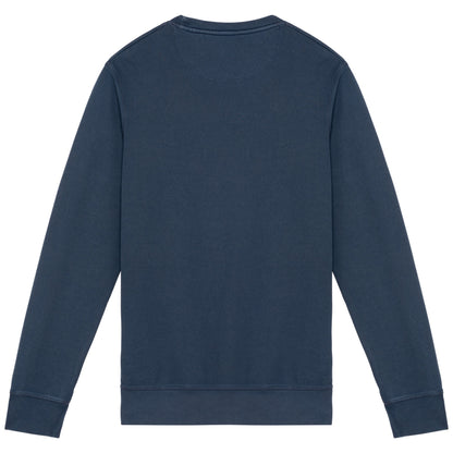 Washed Navy - Back - Native Spirit Unisex Adult French Terry Sweatshirt