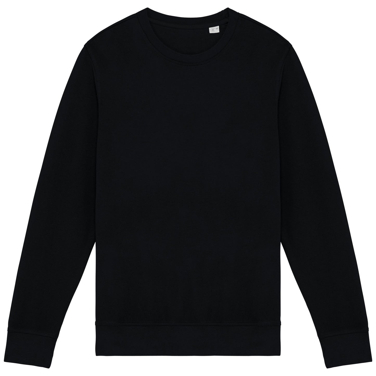 Washed Black - Front - Native Spirit Unisex Adult French Terry Sweatshirt