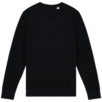 Washed Black - Front - Native Spirit Unisex Adult French Terry Sweatshirt