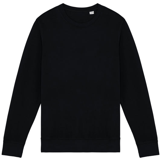 Washed Black - Front - Native Spirit Unisex Adult French Terry Sweatshirt