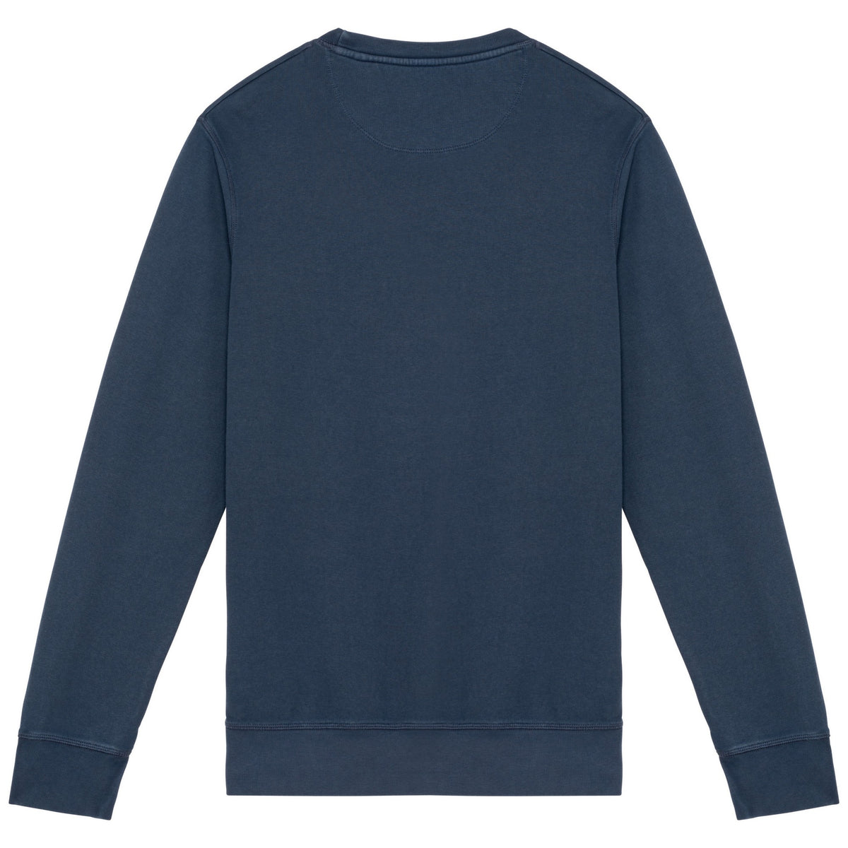 Washed Navy - Back - Native Spirit Unisex Adult French Terry Sweatshirt