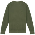 Washed Organic Khaki - Back - Native Spirit Unisex Adult French Terry Sweatshirt