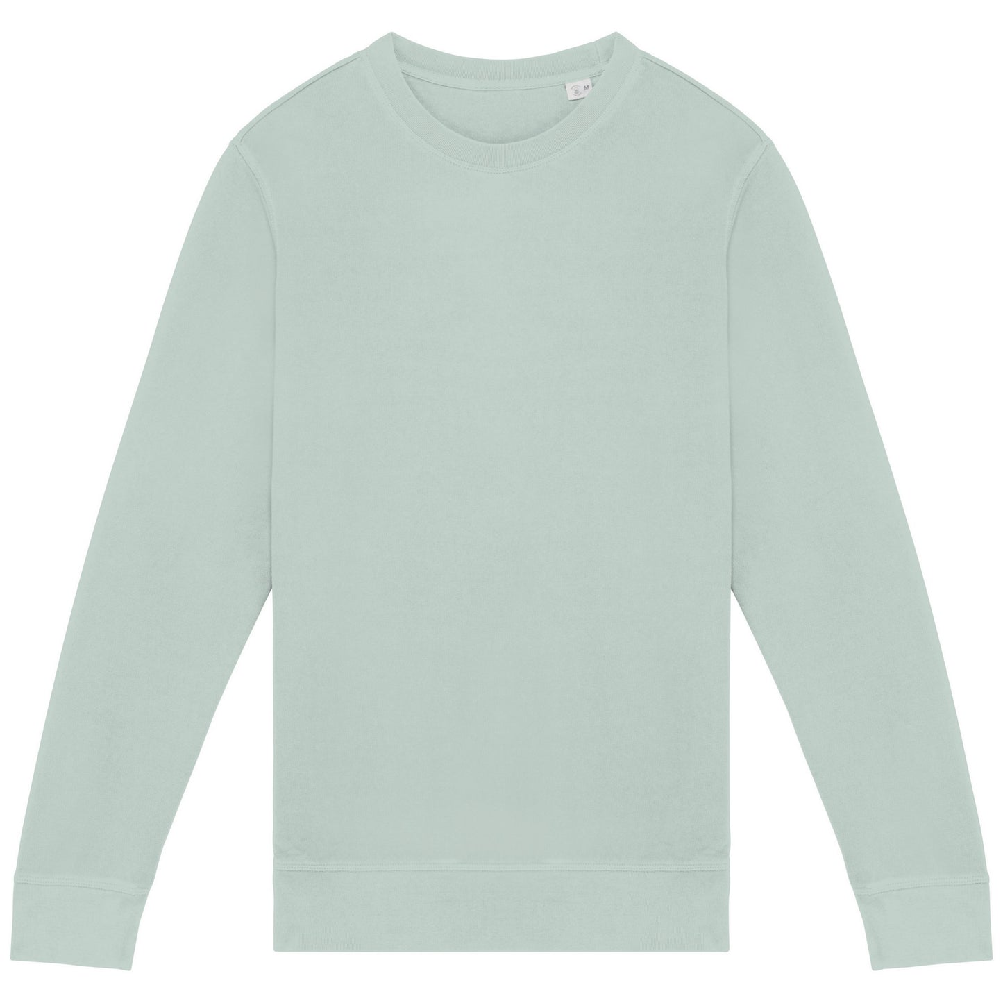 Washed Jade Green - Front - Native Spirit Unisex Adult French Terry Sweatshirt