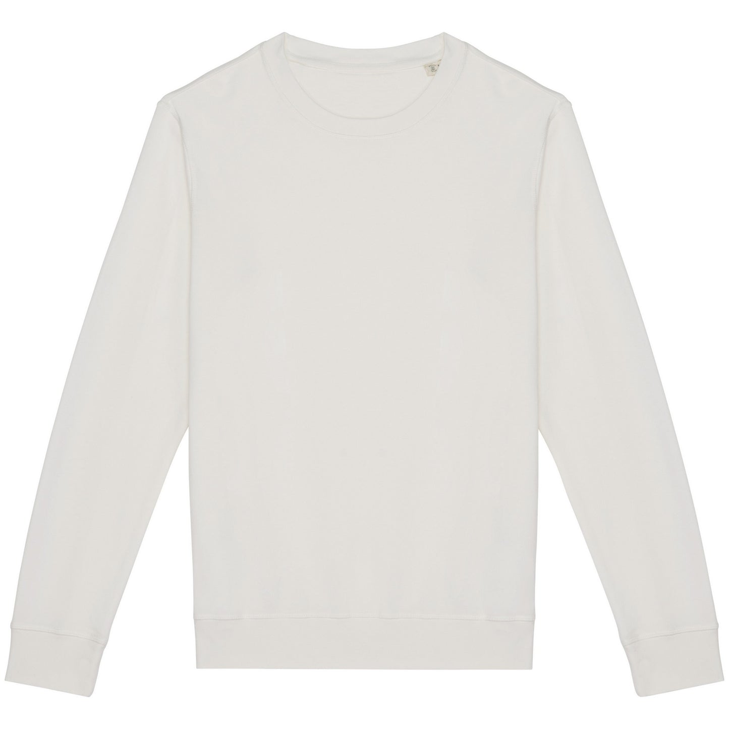 Washed Ivory - Front - Native Spirit Unisex Adult French Terry Sweatshirt