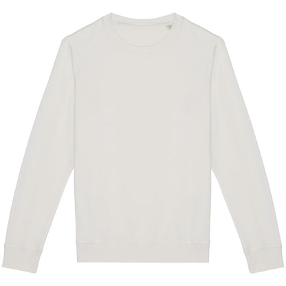 Washed Ivory - Front - Native Spirit Unisex Adult French Terry Sweatshirt